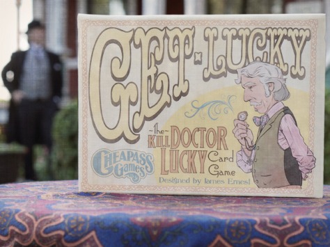 "Get Lucky" is the latest Kickstarter project from Cheapass Games. Image from the "Get Lucky" Kickstarter page.